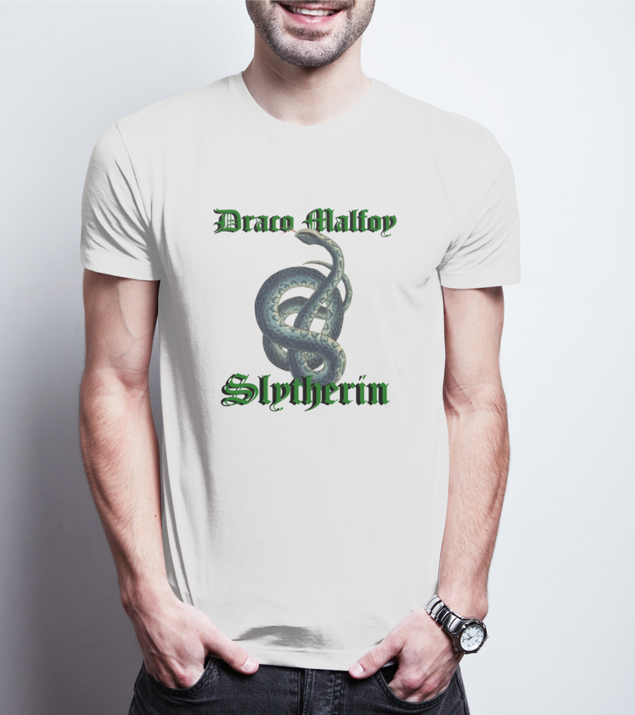 Draco Malfoy Slytherin Snake T-Shirt
