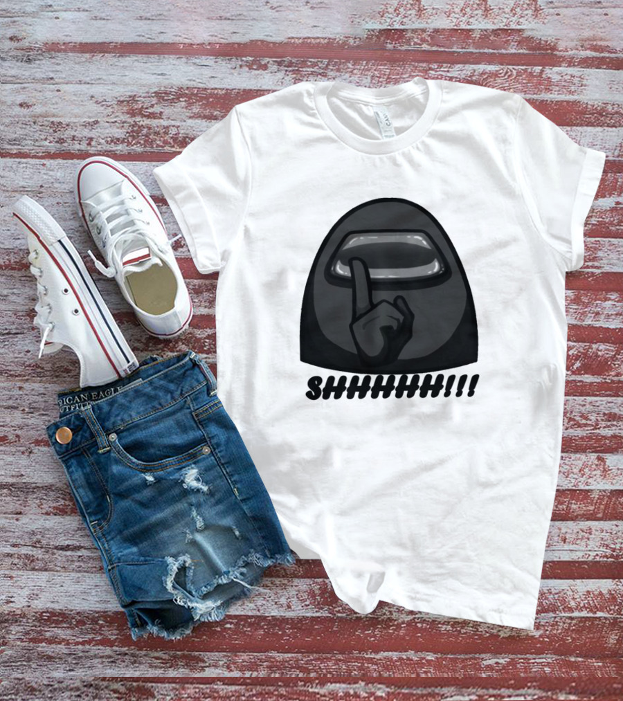 Shhhhhhh Among Us Players Do Not Talking T-Shirt