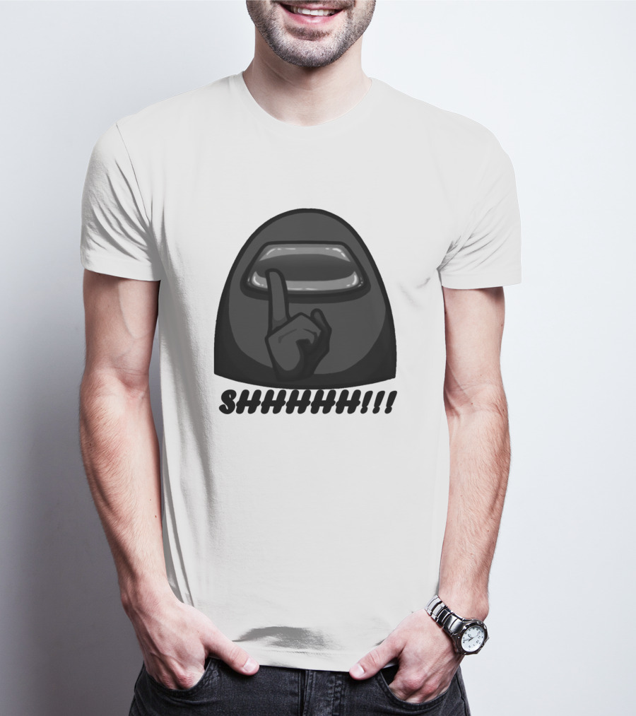 Shhhhhhh Among Us Players Do Not Talking T-Shirt