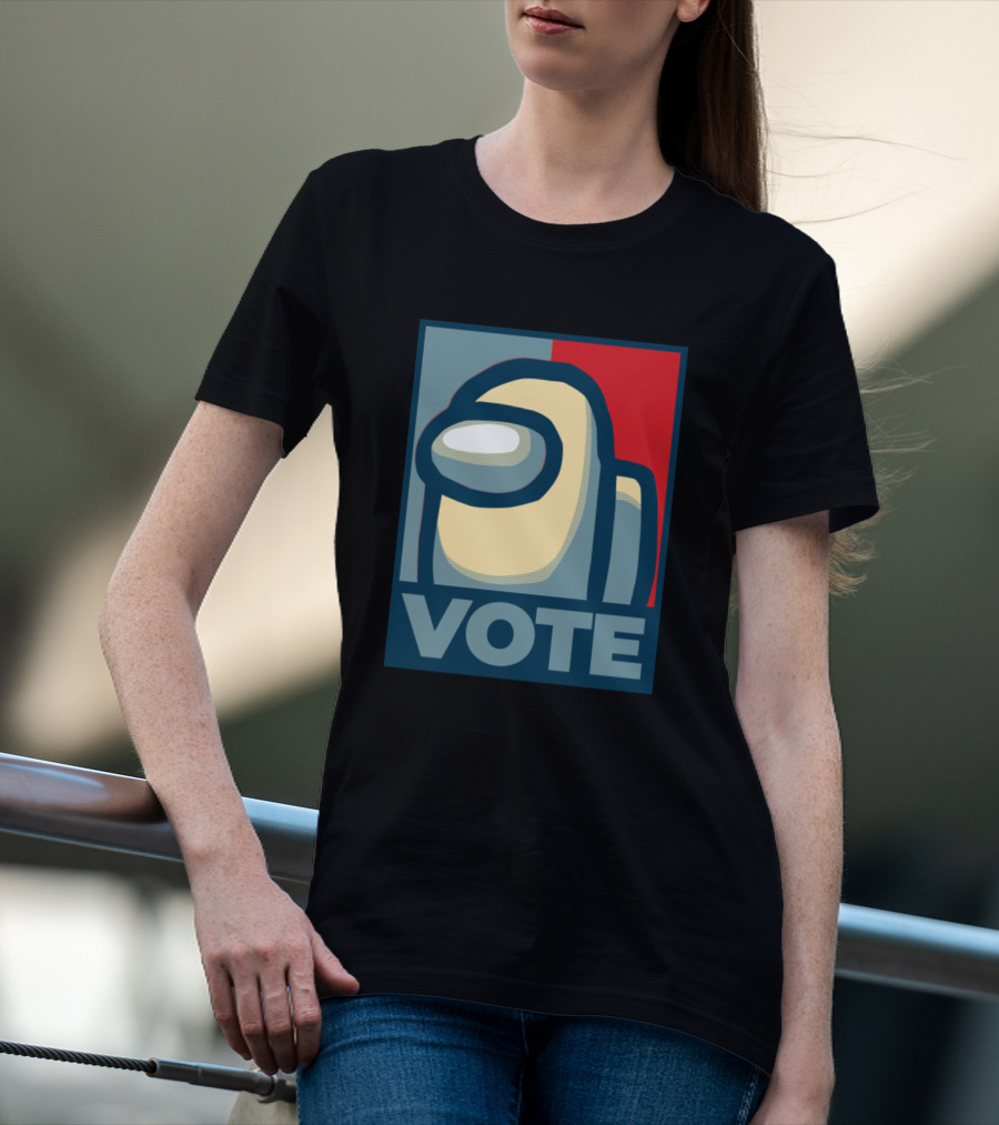 Vote For Among Us Crewmate Political T-Shirt