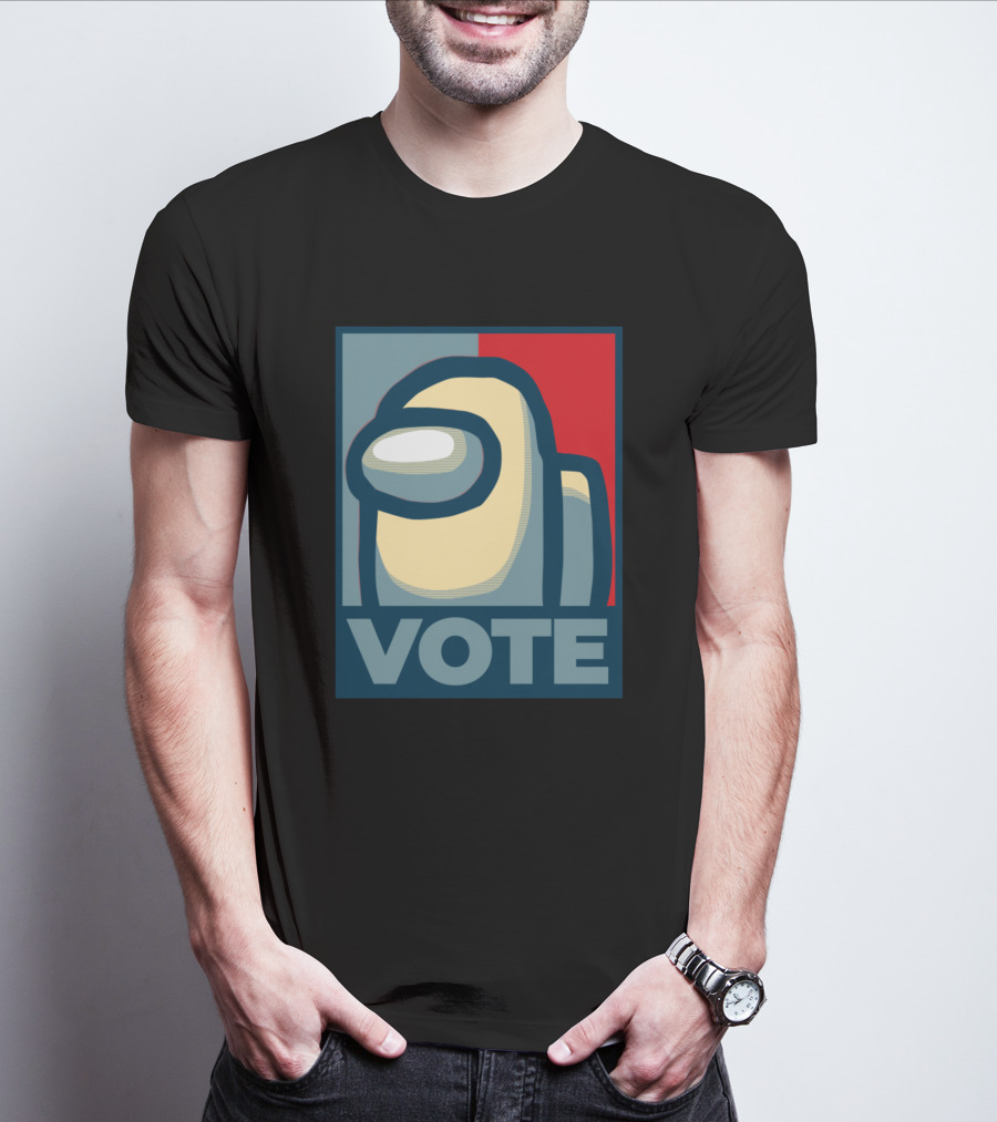 Vote For Among Us Crewmate Political T-Shirt