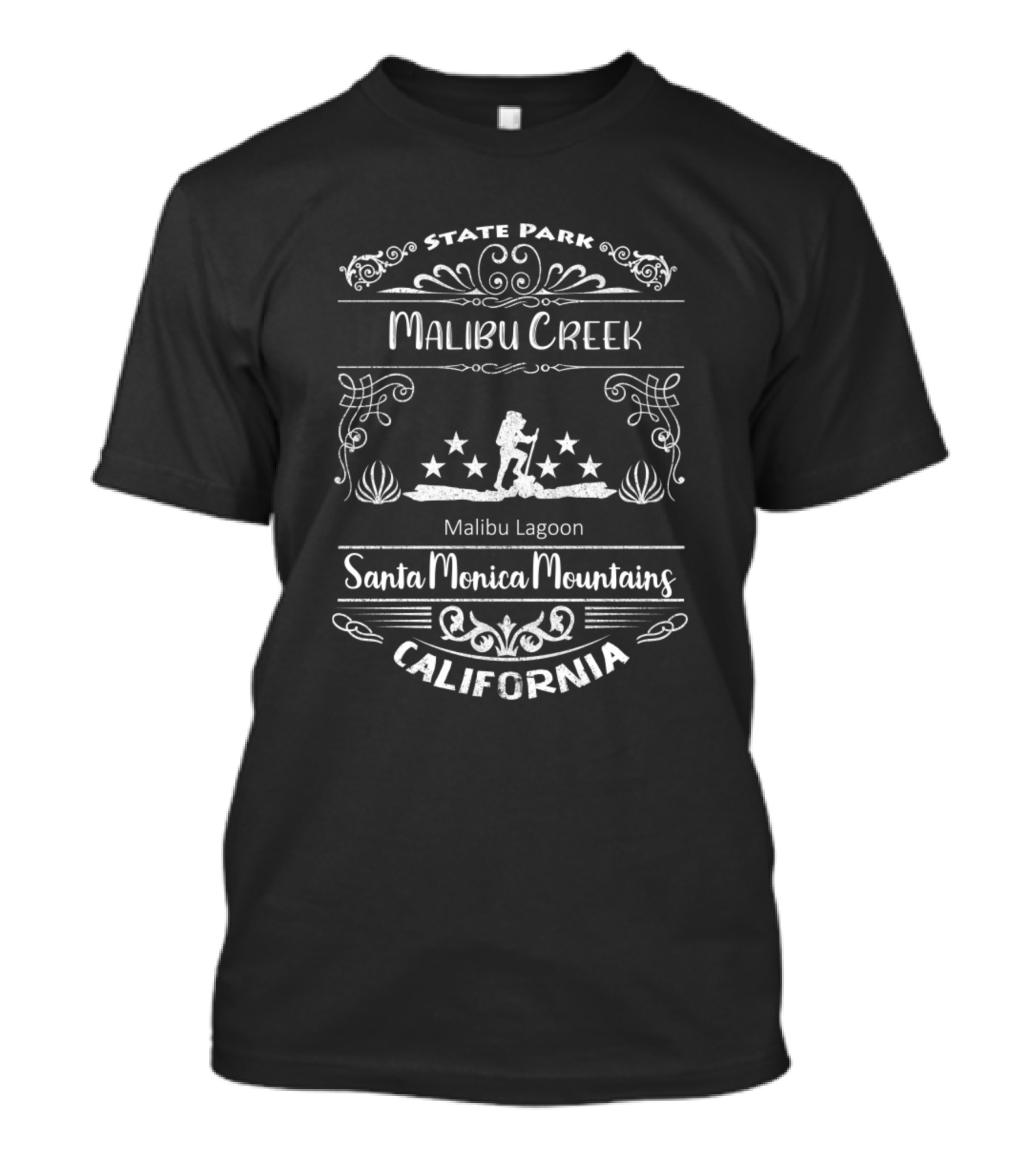 State Park Malibu Creek Malibu Lagoon Santa Monica Mountains California T-Shirt
