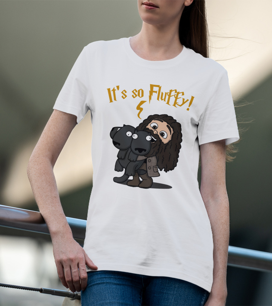 Robbie Coltrane It’s So Fluffy Lightning Wizard T-Shirt