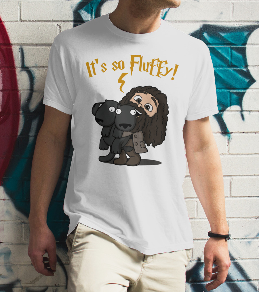 Robbie Coltrane It’s So Fluffy Lightning Wizard T-Shirt