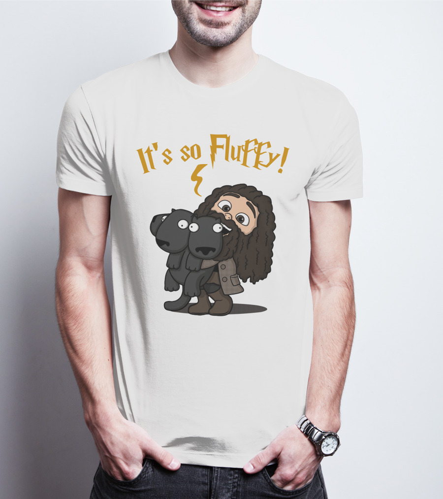 Robbie Coltrane It’s So Fluffy Lightning Wizard T-Shirt