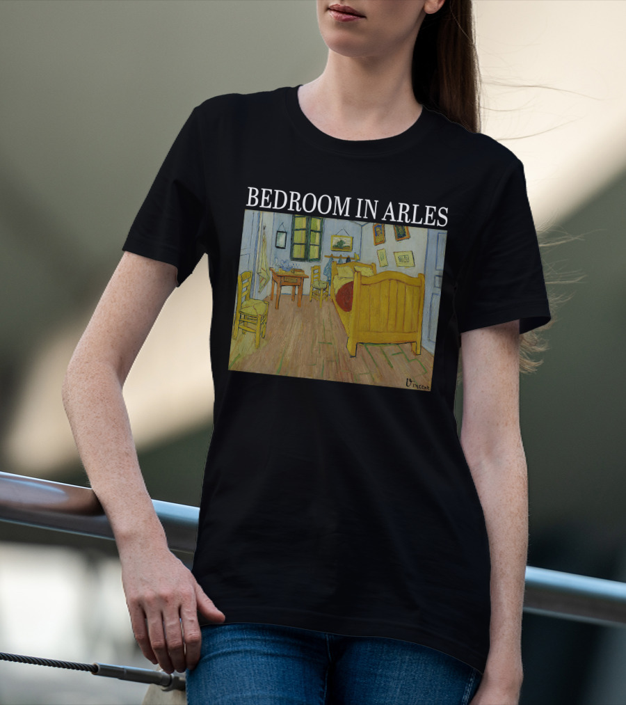 Bedroom In Arles Vincent Van Gogh Painting Recreation T-Shirt