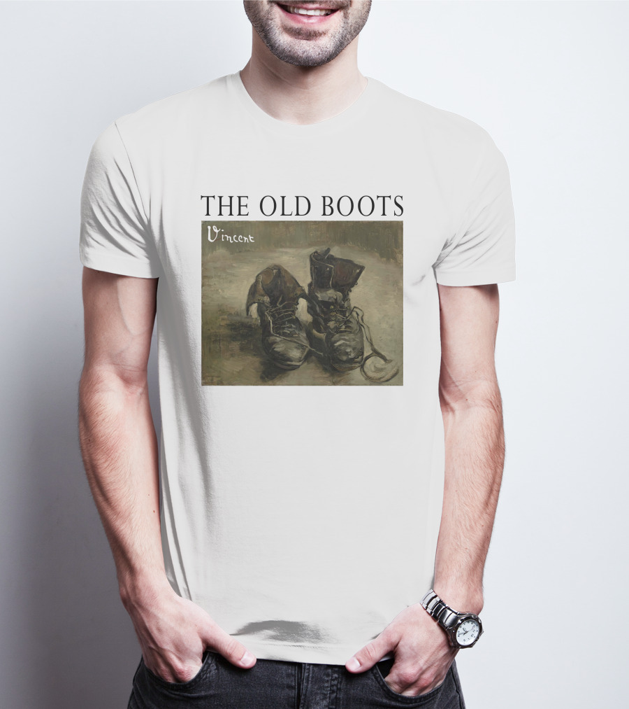 The Old Boots Vincent Van Gogh Painting Vintage T-Shirt