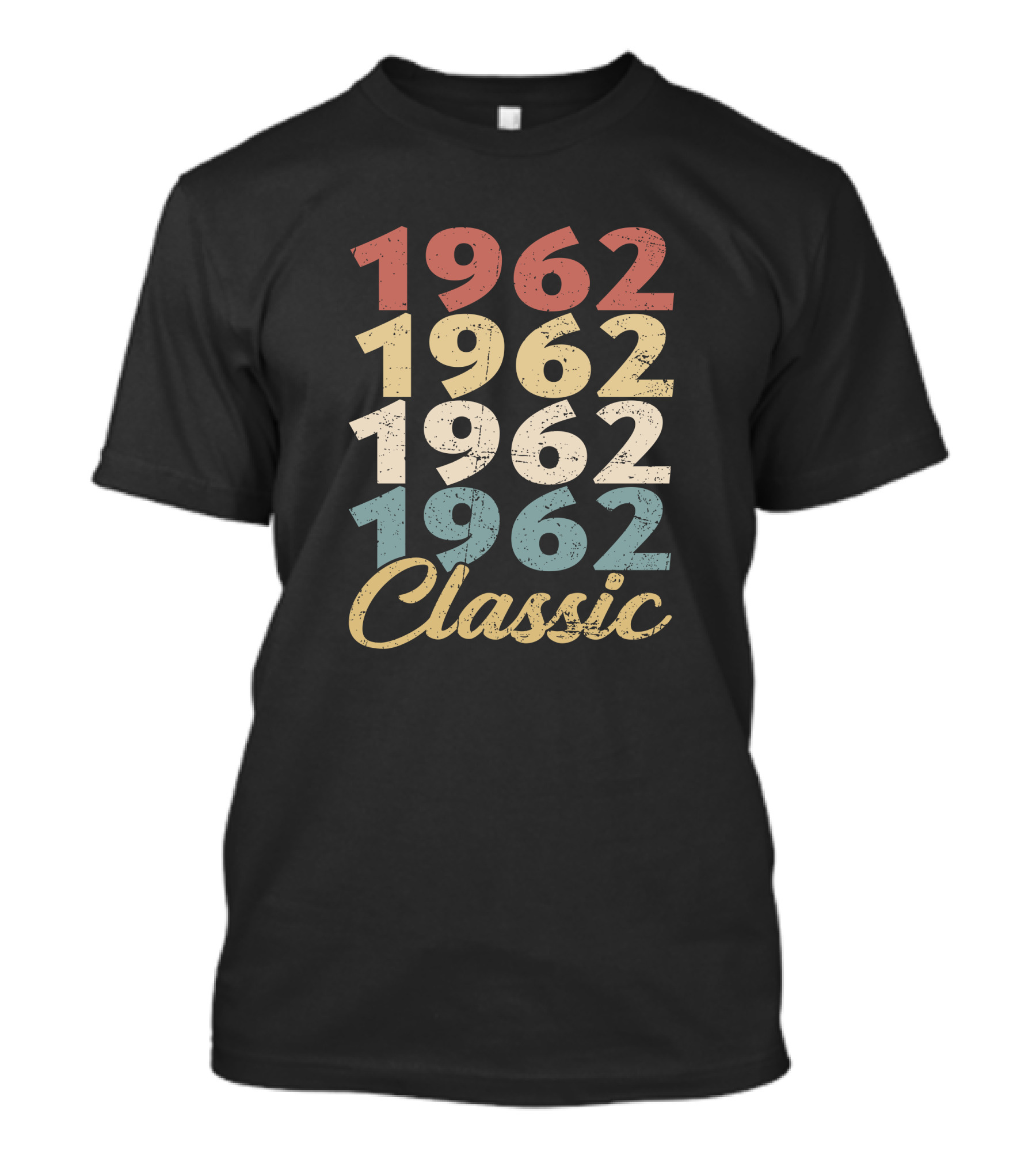 1962 Classic Vintage Numbers T-Shirt