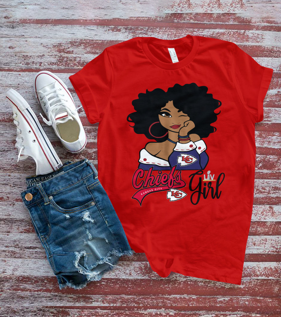 Kansas City Chiefs Girl Chiefs Kansas City Liv Girl T-Shirt