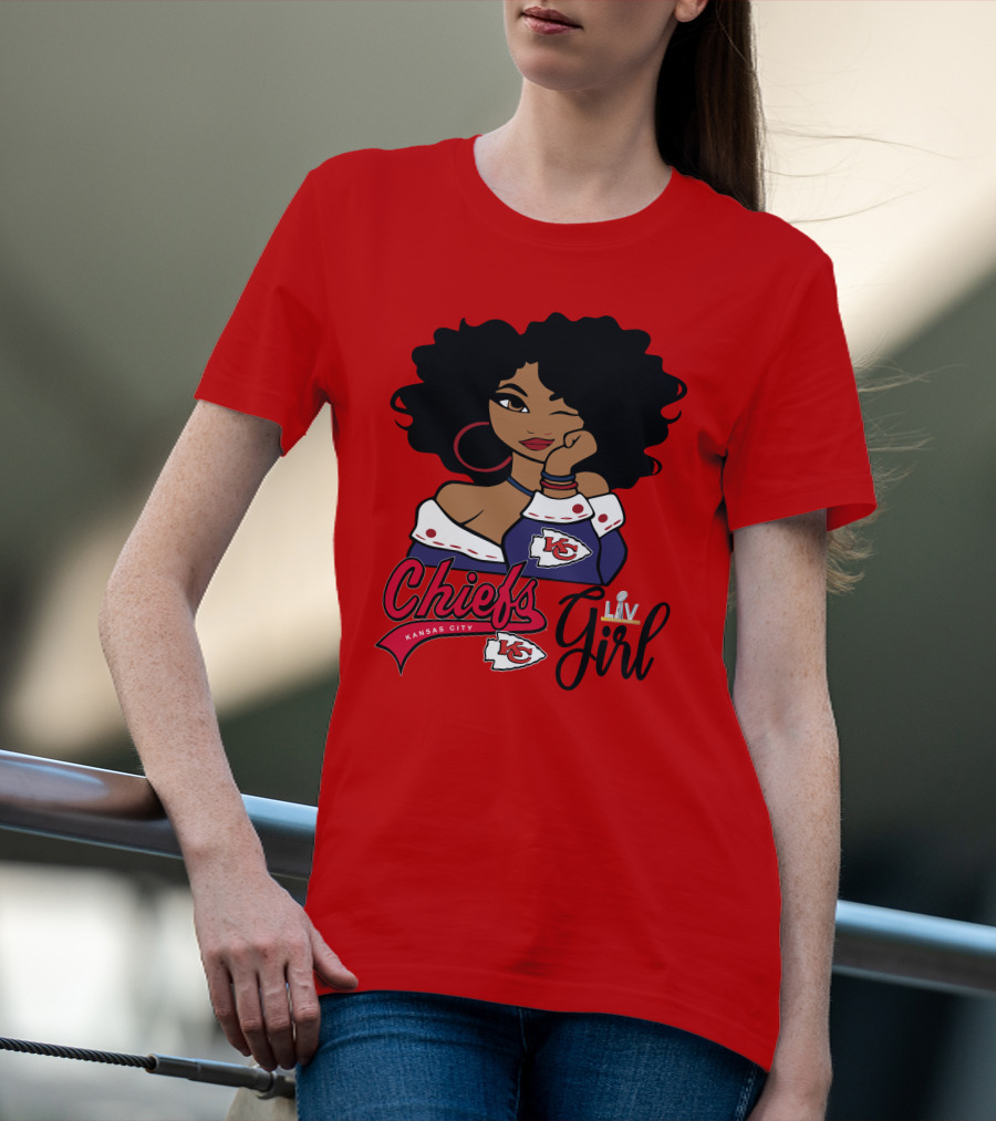 Kansas City Chiefs Girl Chiefs Kansas City Liv Girl T-Shirt