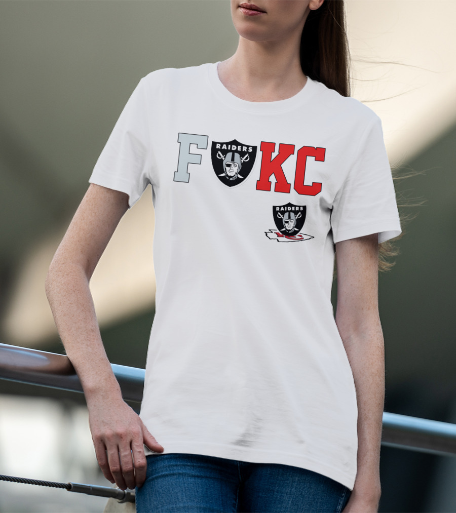 F Raiders KC Chiefs T-Shirt