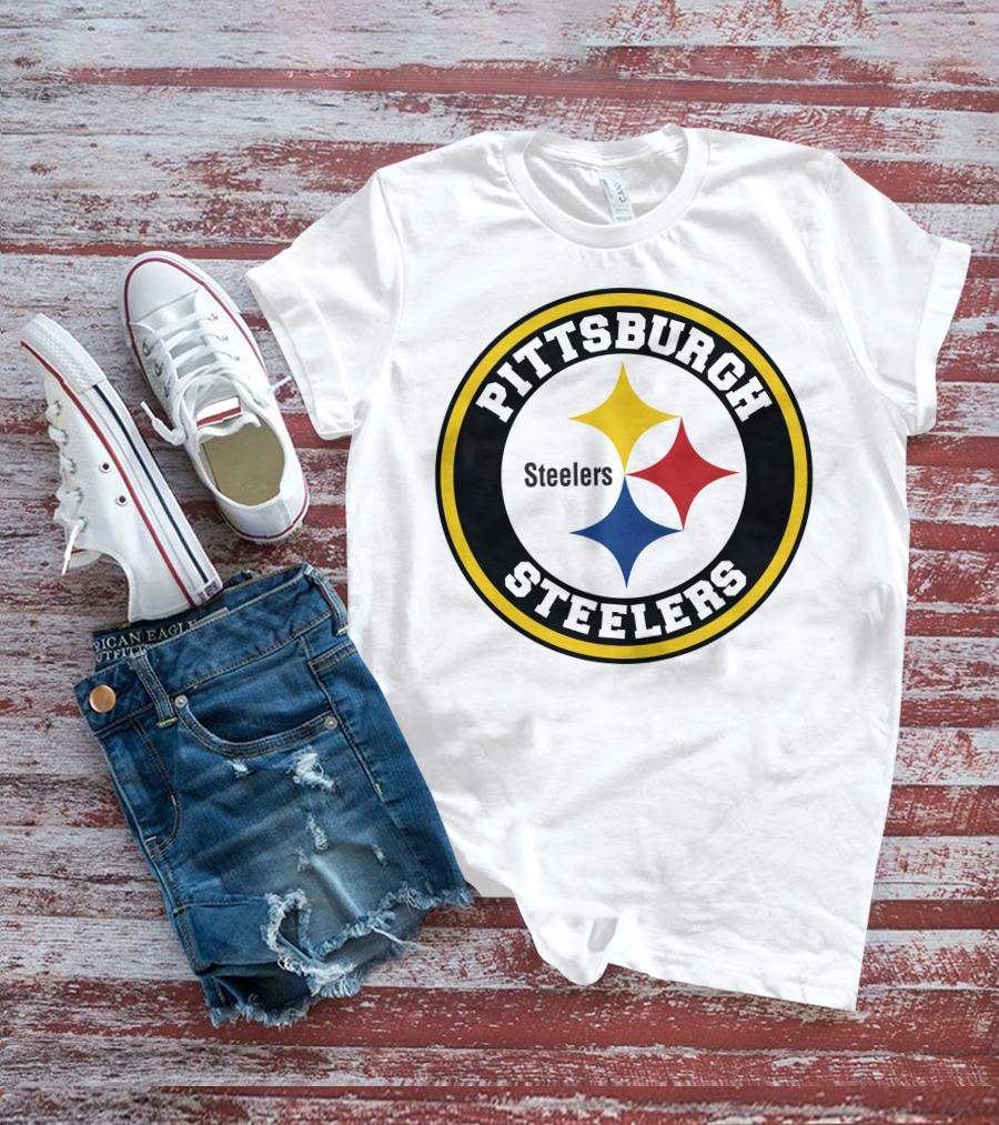 Pittsburgh Steelers Logo Circle Steelers T-Shirt