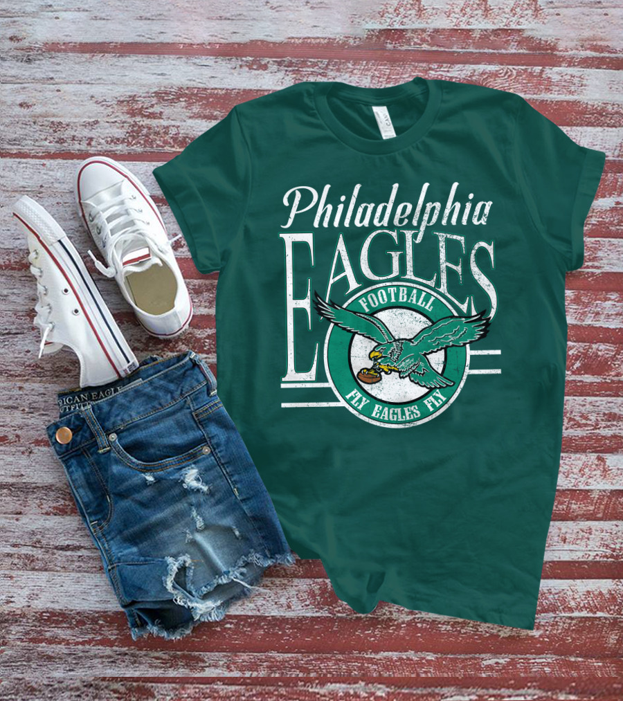 Philadelphia Eagles Football Fly Eagles Fly T-Shirt