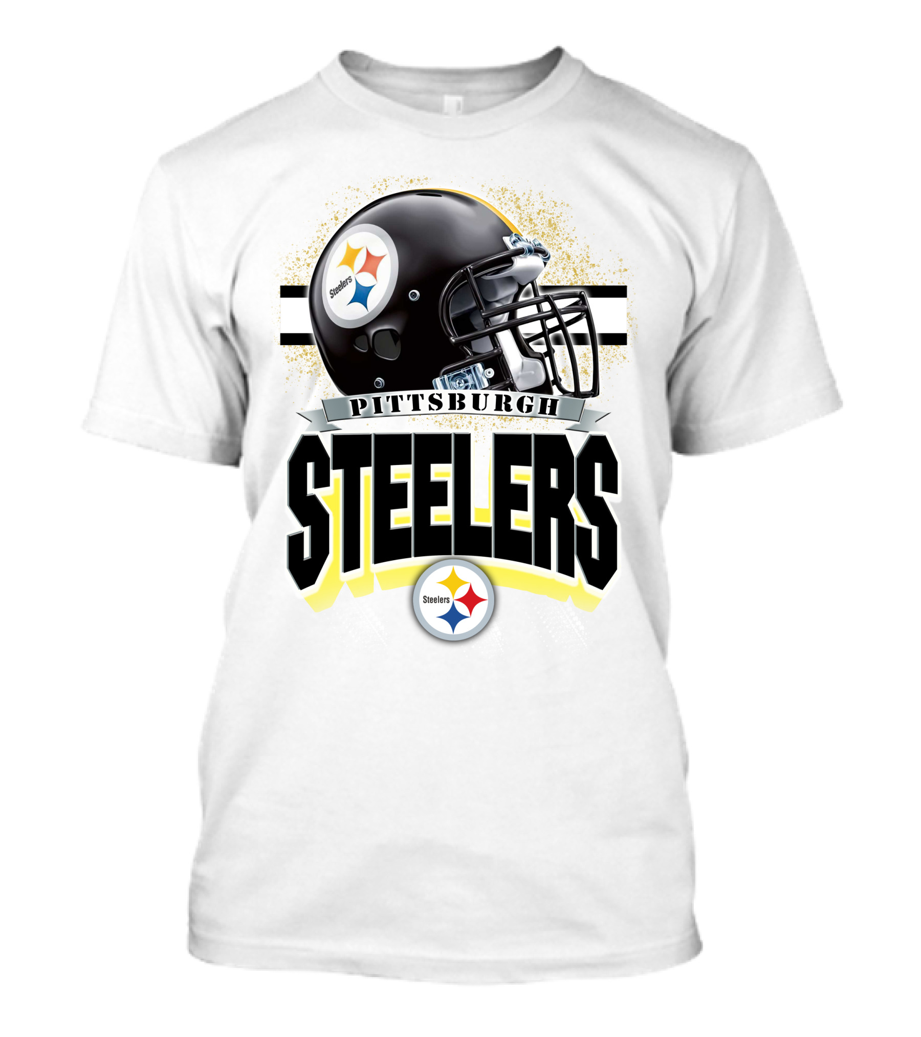 Pittsburgh Steelers Football Helmet Team T-Shirt