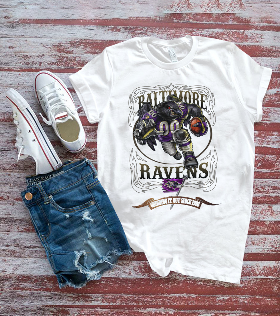 Baltimore Ravens Grinding It Out Since 1996 T-Shirt