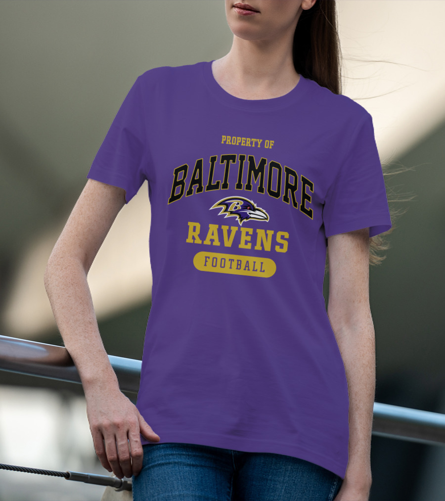 PROPERTY OF BALTIMORE RAVENS FOOTBALL T-Shirt