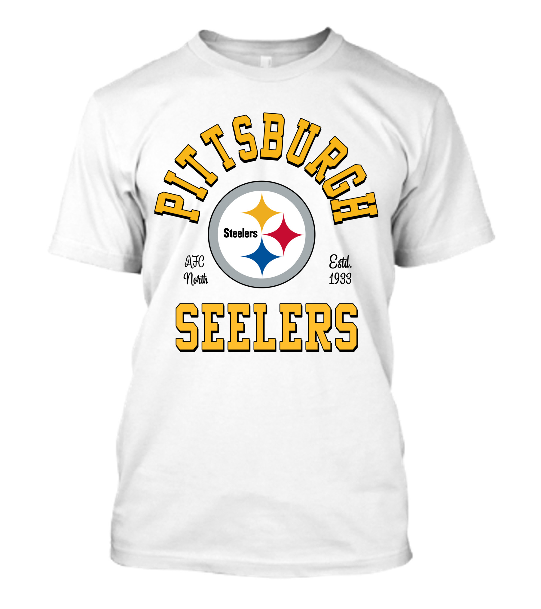Pittsburgh Steelers AFC North Estd. 1933 T-Shirt