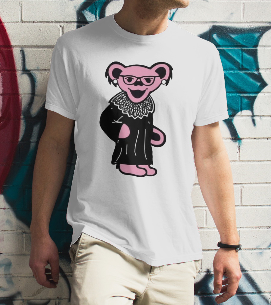 Ruth Bader Ginsburg Grateful Dead Bear T-Shirt