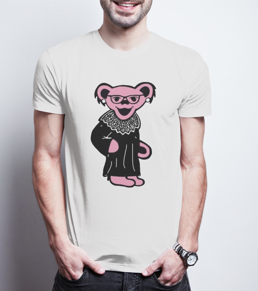 Ruth Bader Ginsburg Grateful Dead Bear T-Shirt