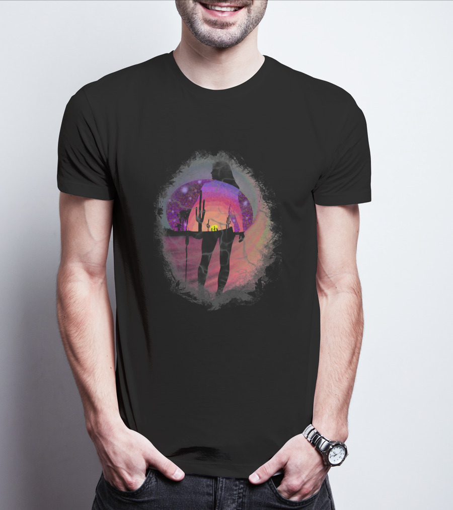 Arizona Surf Rat Cactus Desert Silhouette 984749 T-Shirt