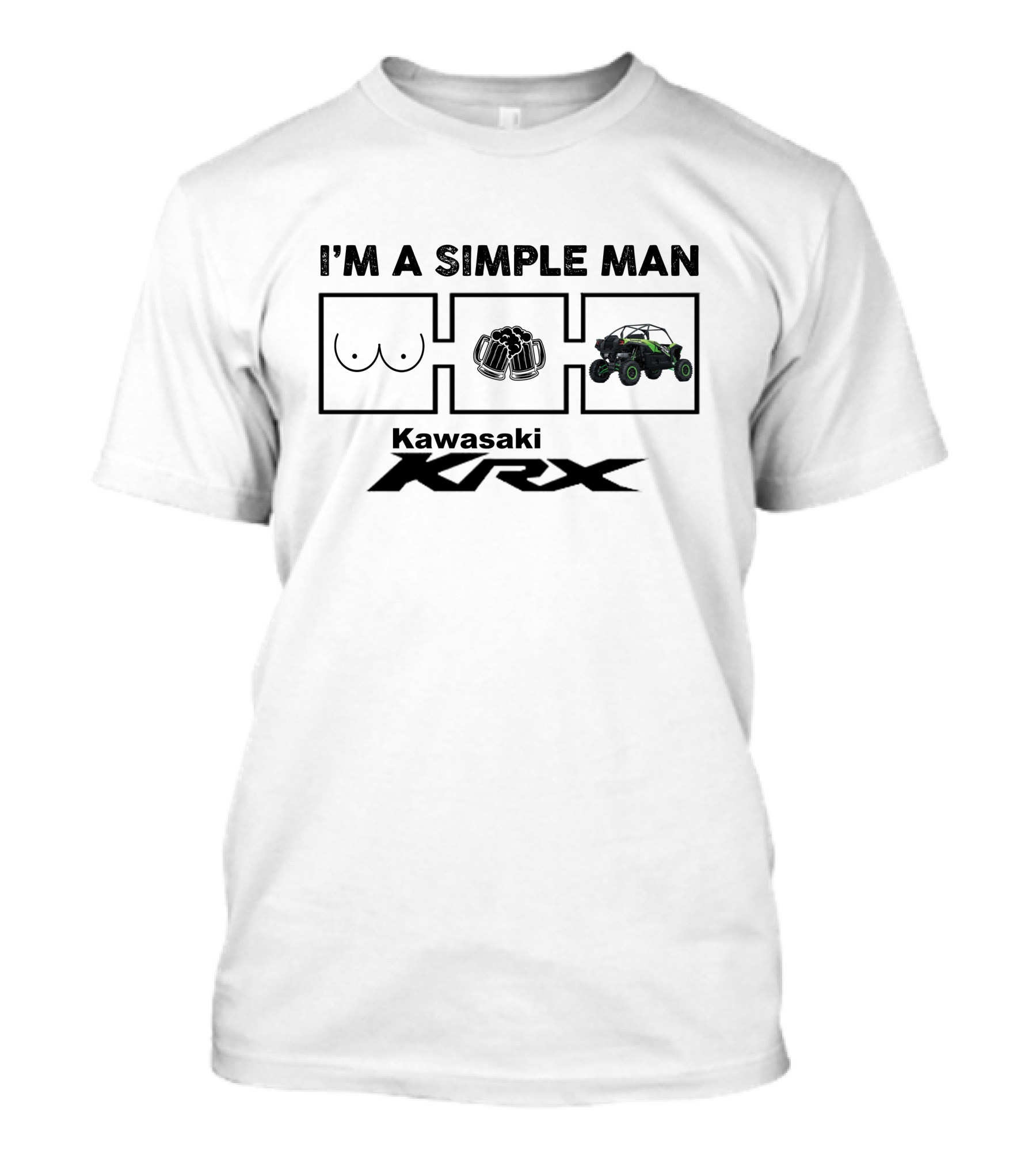 I'm A Simple Man Kawasaki KRX T-Shirt