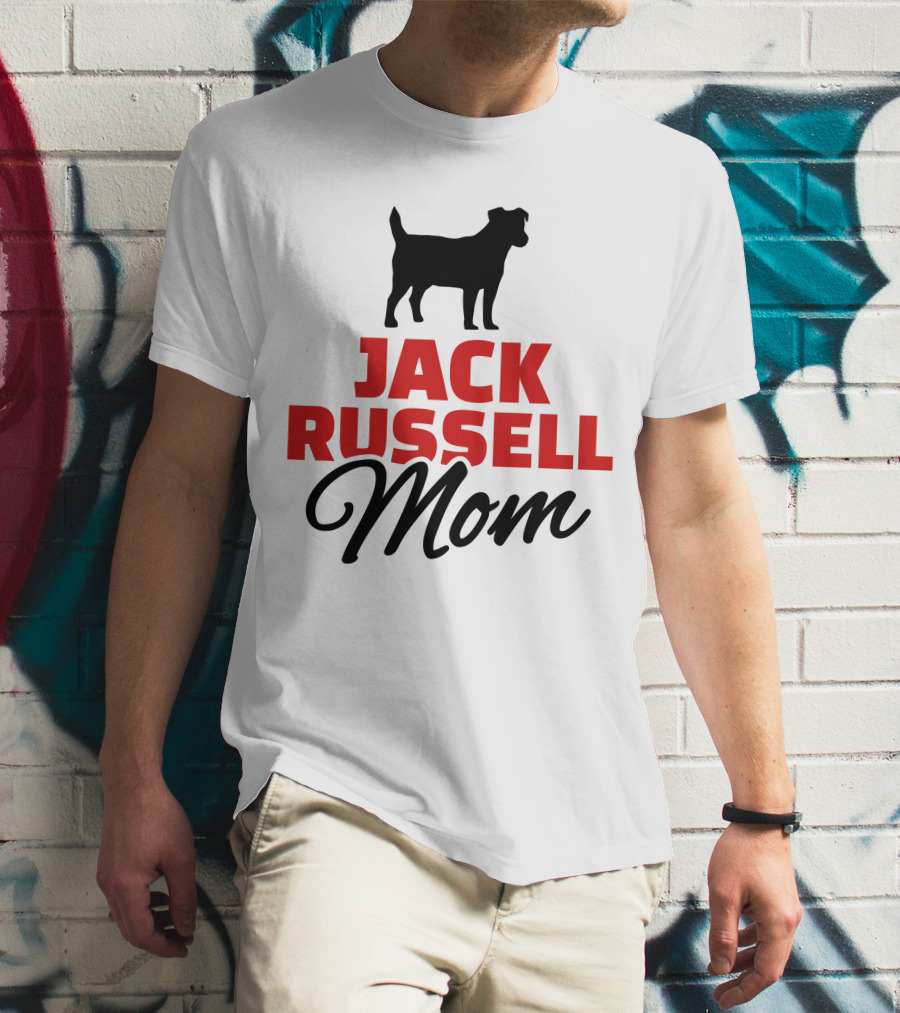 Jack Russell Mom Dog T-Shirt
