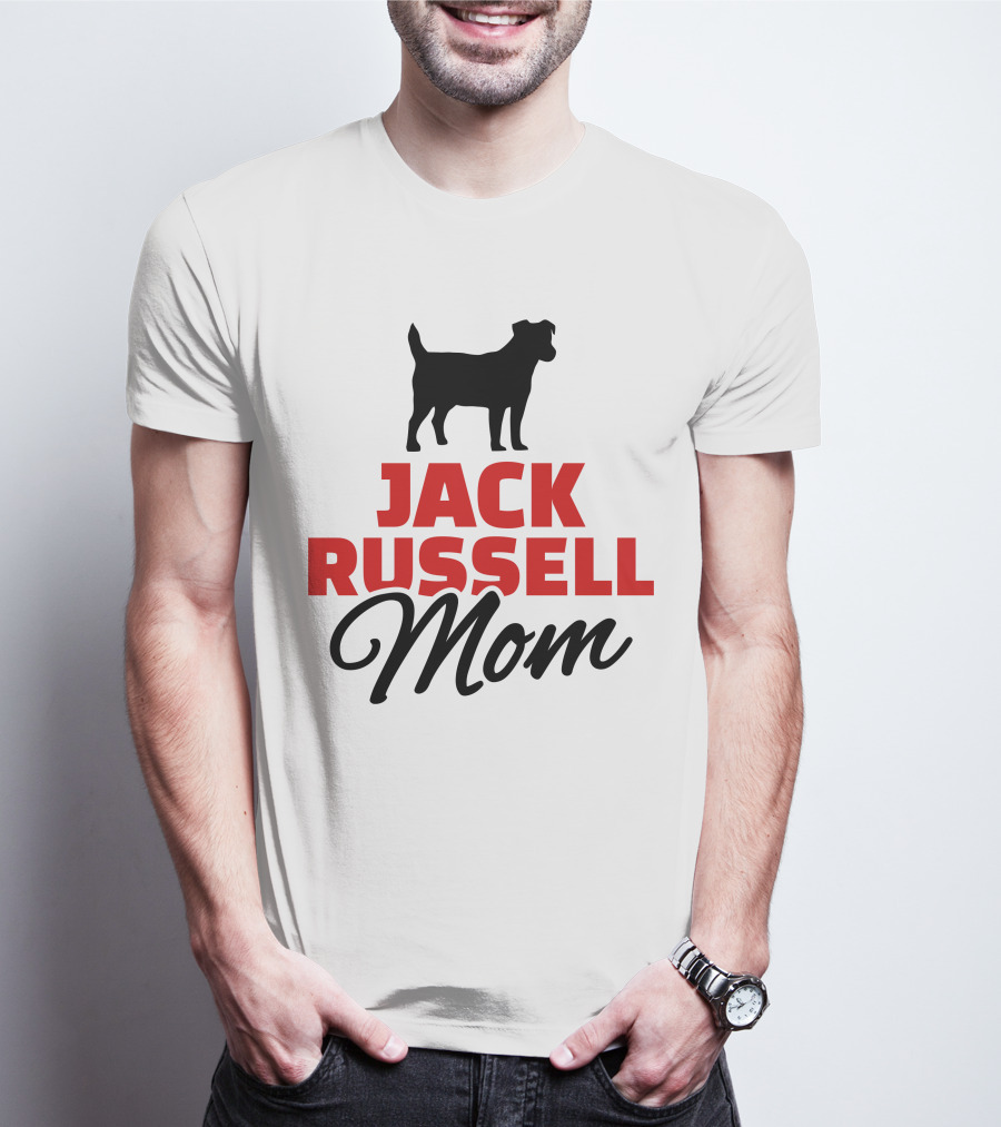 Jack Russell Mom Dog T-Shirt