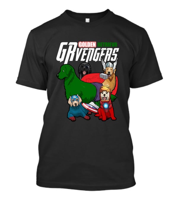 GOLDEN RETRIEVR GRVENGERS T-Shirt