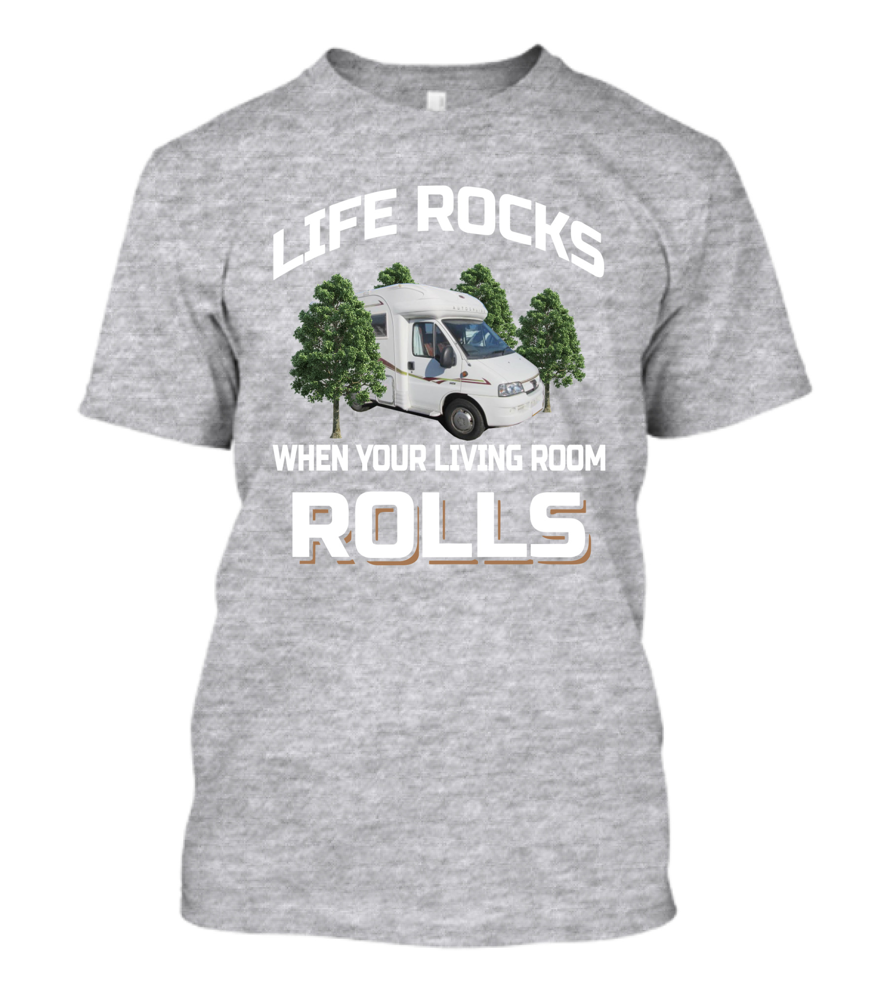 Life Rocks When Your Living Room Rolls Autocruise Starfire T-Shirt