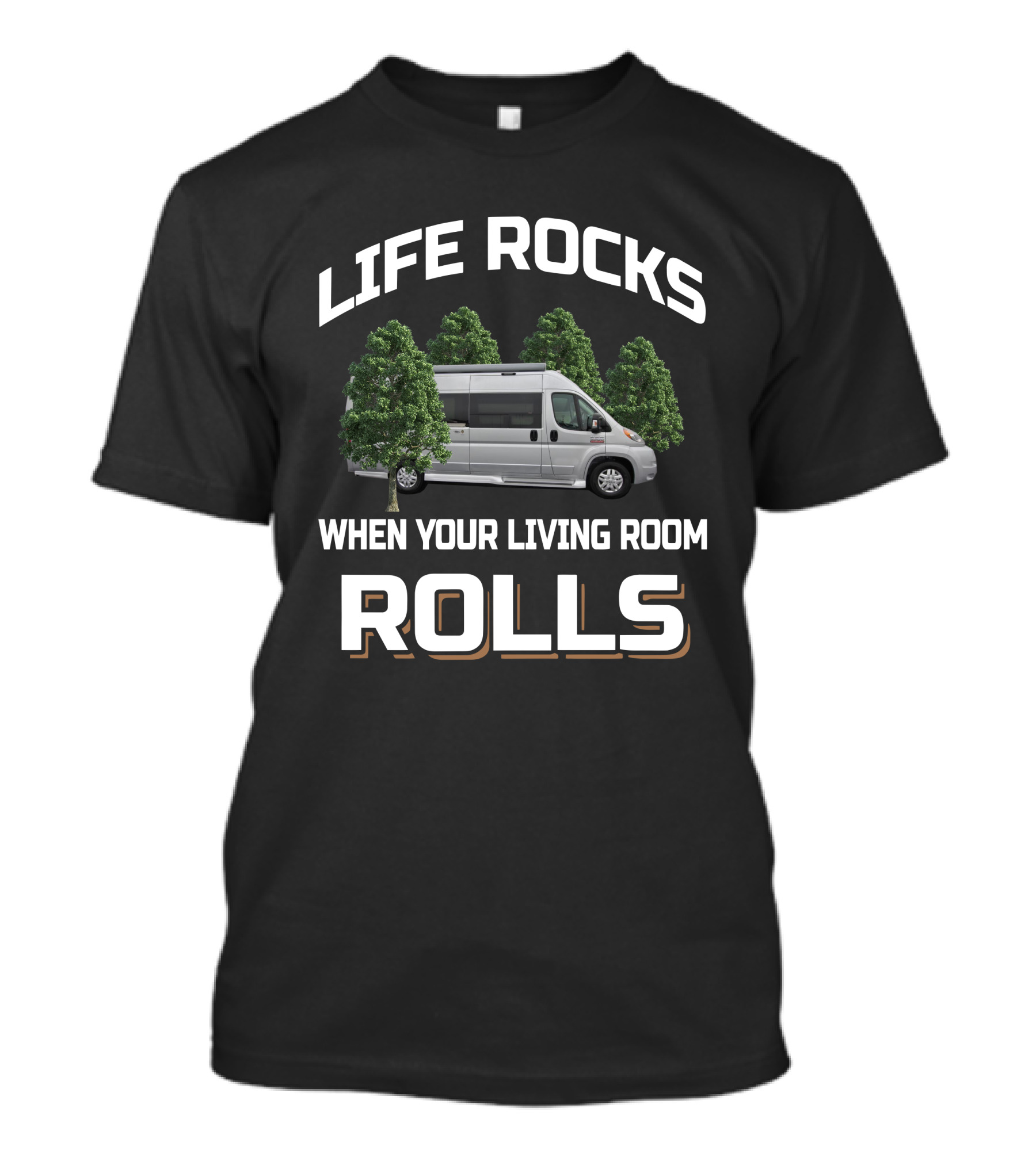 Life Rocks When Your Living Room Rolls Pleasure-Way Lexor T-Shirt