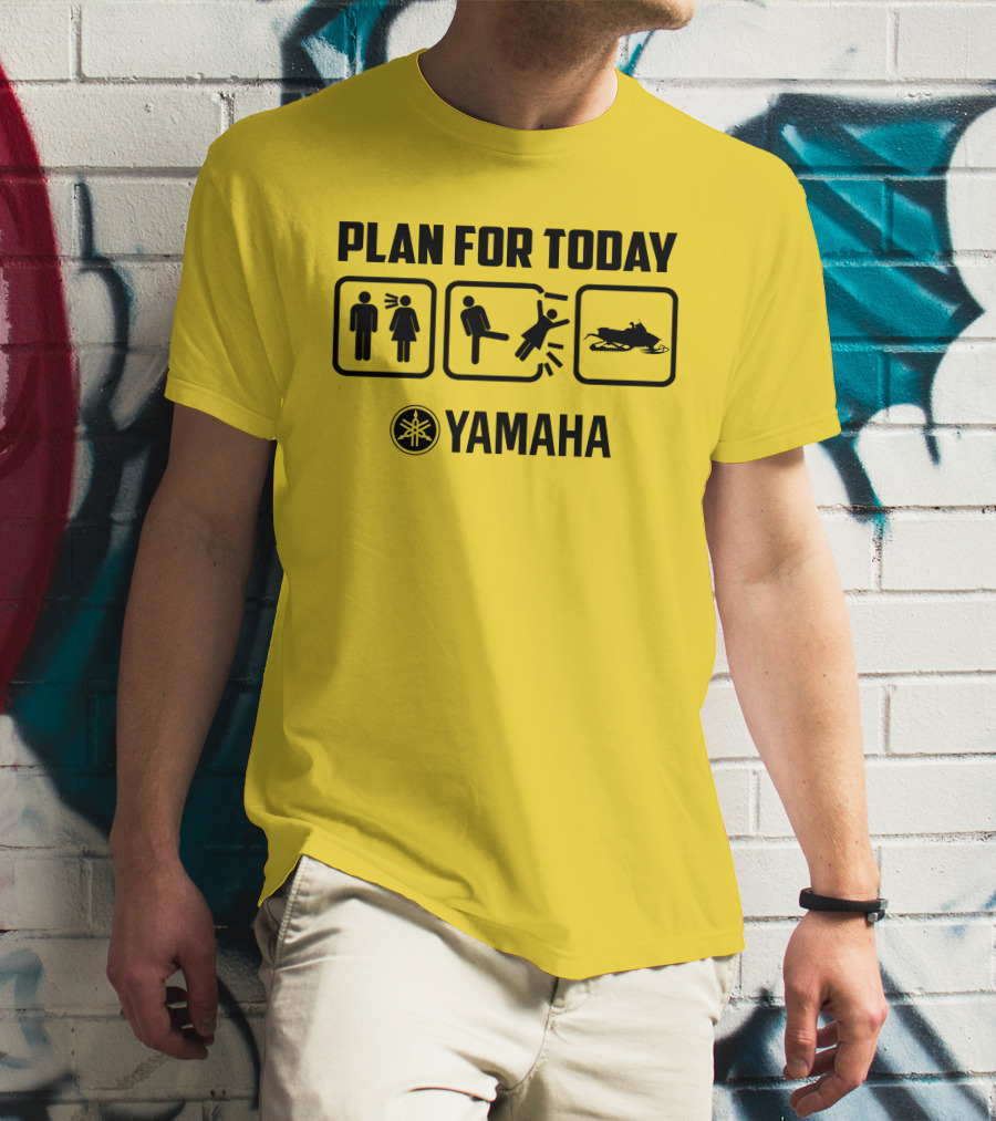 Yamaha Racing Performance Snowmobile Enthusiast Racing Team T-Shirt