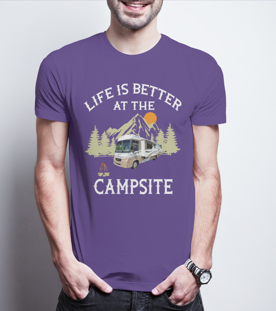 Life Is Better At The Campsite Winnebago RV Owners Group T-Shirt