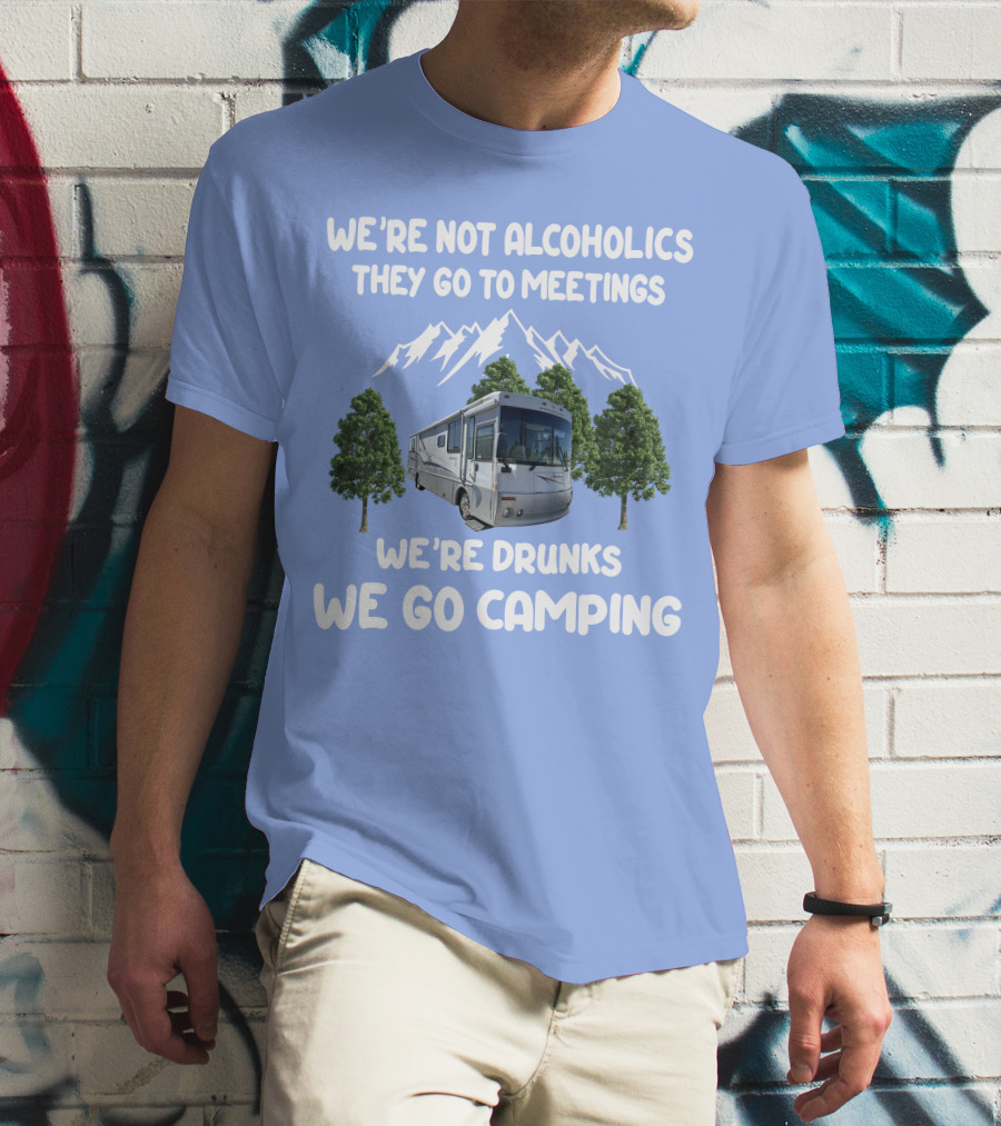 Winnebago Journey 36LD RV Among Green Trees T-Shirt