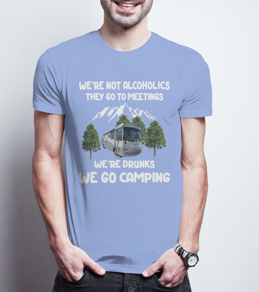 Winnebago Journey 36LD RV Among Green Trees T-Shirt