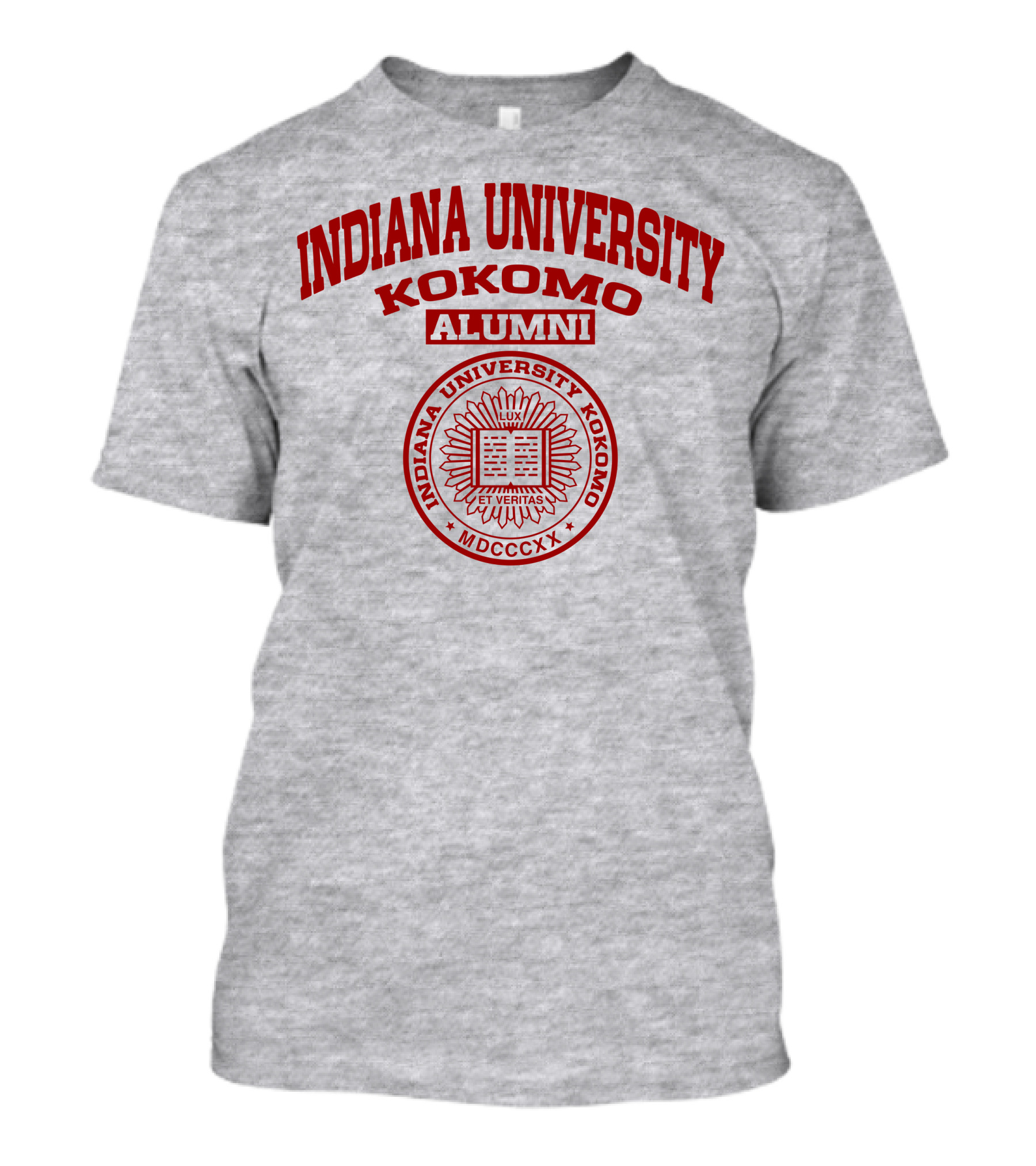 Indiana University Kokomo Alumni Seal Logo MDCCCXX T-Shirt