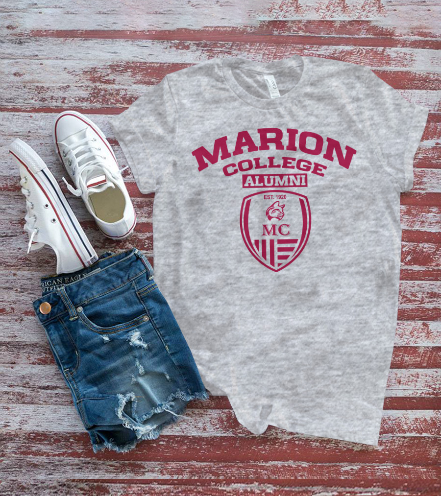 Marion College Alumni Est. 1920 MC Shield T-Shirt