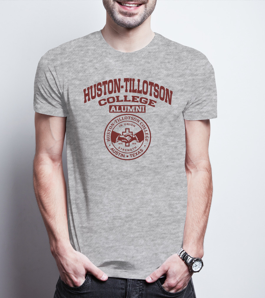 Huston Tillotson College Alumni Strength Austin Texas 1875 1876 T-Shirt