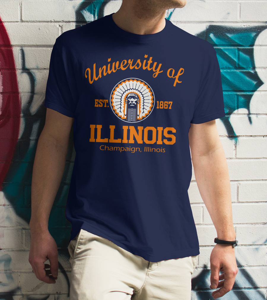 University Of Illinois Est. 1867 Champaign Illinois T-Shirt