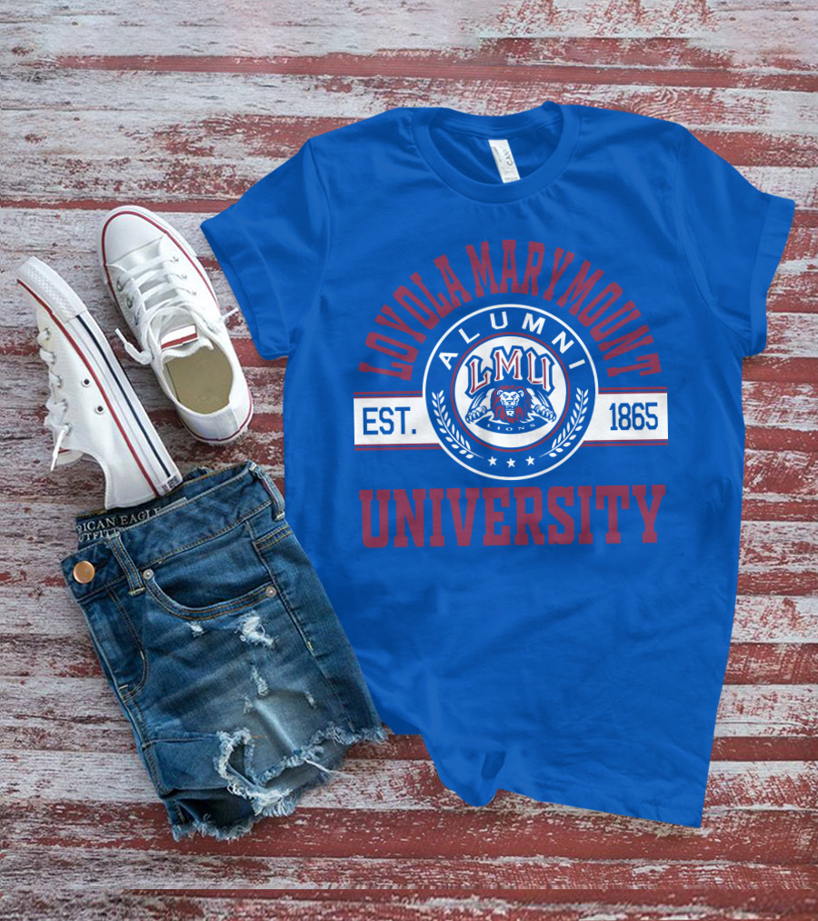 Loyola Marymount University Alumni LMU Lions Est. 1865 T-Shirt