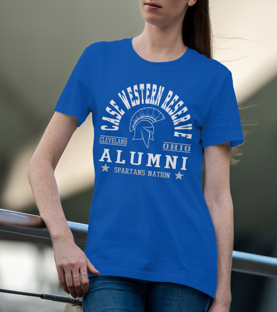 Case Western Reserve Alumni Cleveland Ohio Spartans Nation T-Shirt