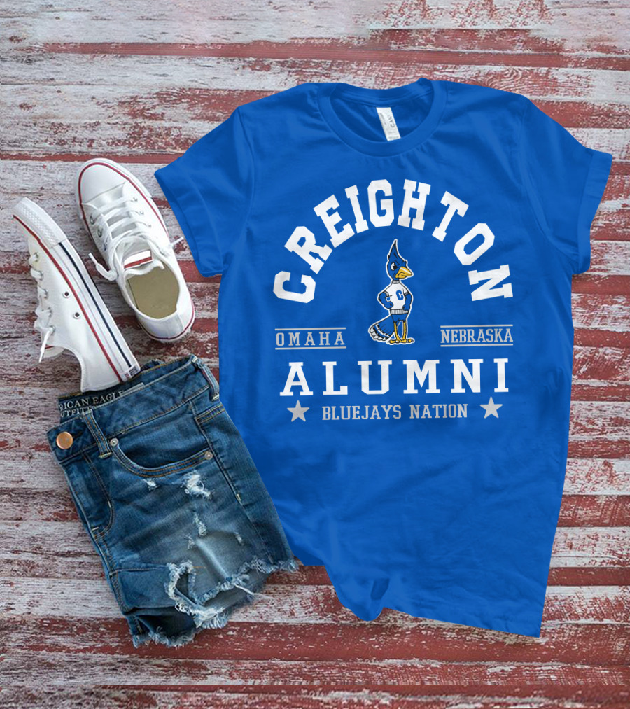 Creighton Alumni Bluejays Nation Omaha Nebraska T-Shirt