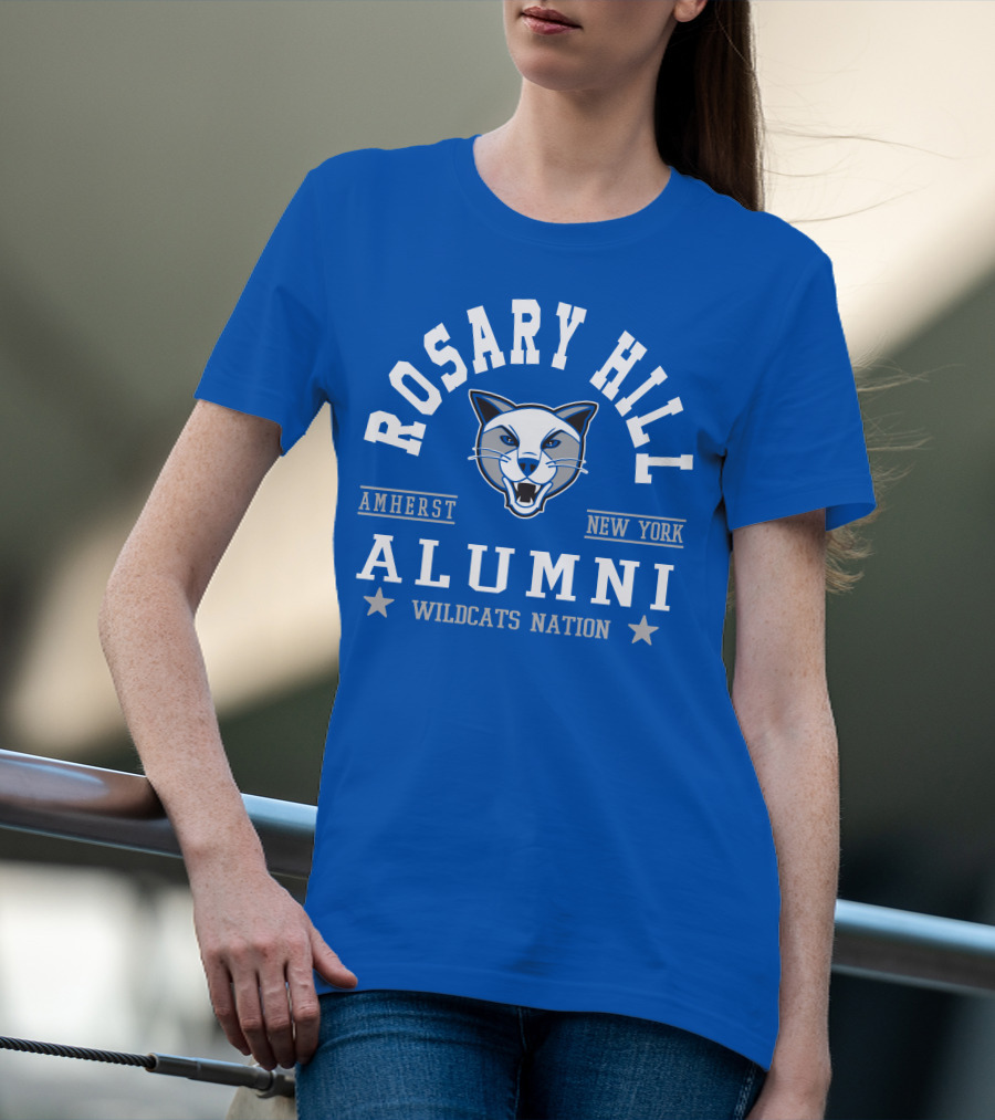 Rosary Hill Wildcats Alumni Amherst New York Nation T-Shirt