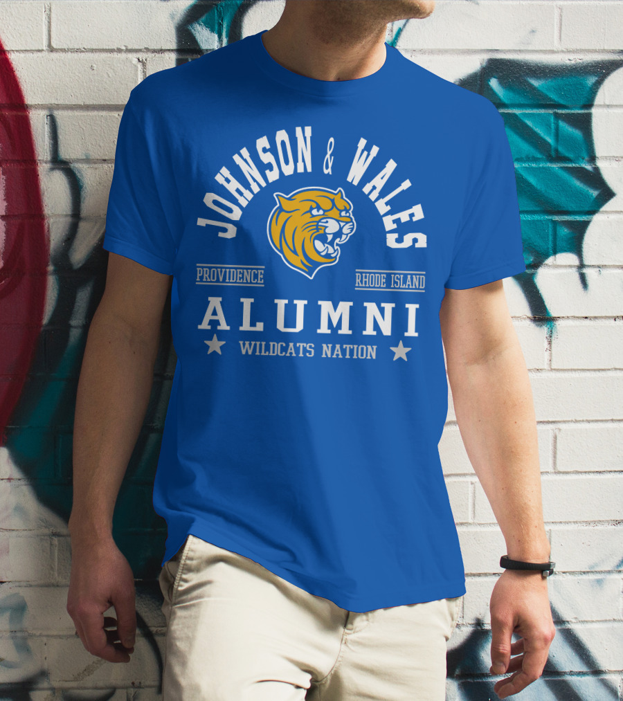 Johnson And Wales Wildcats Alumni Providence Rhode Island Nation T-Shirt