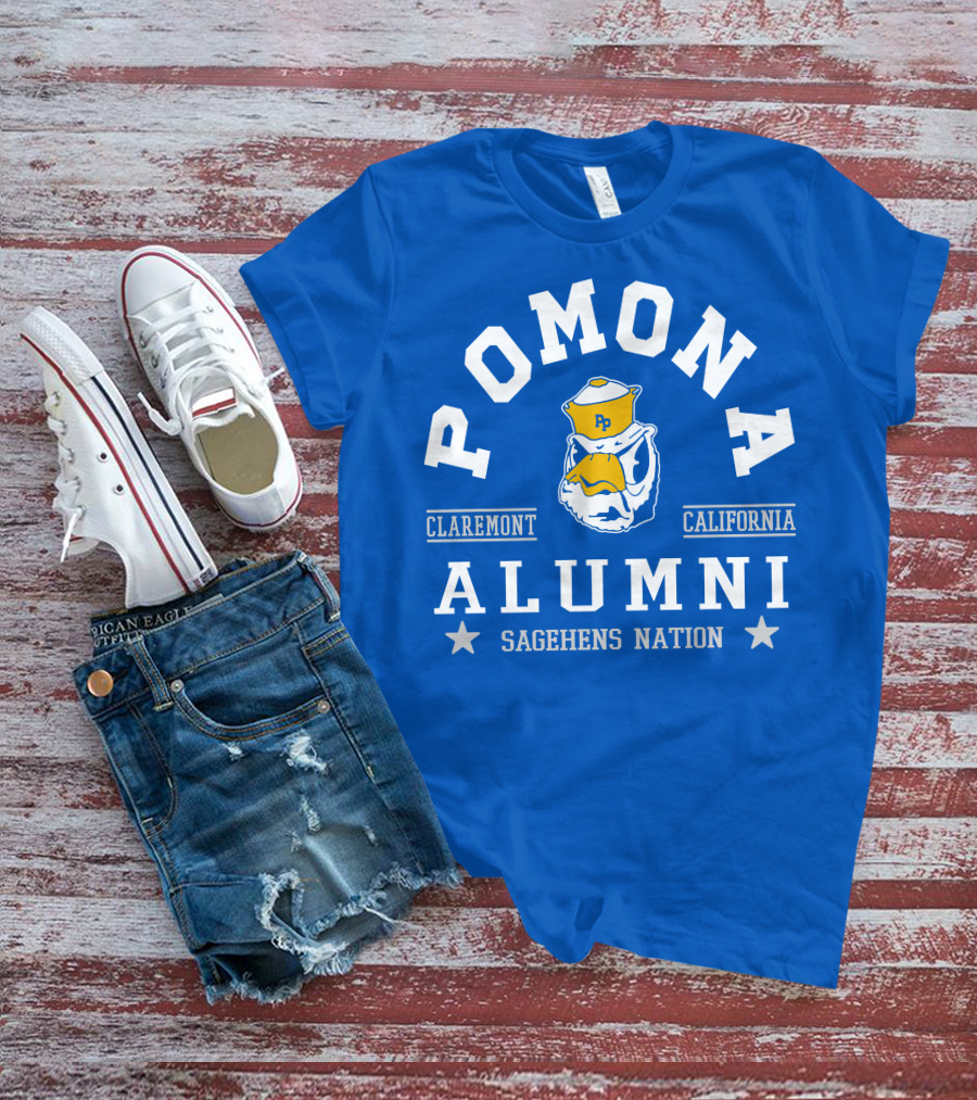 Pomona Claremont California Alumni Sagehens Nation T-Shirt