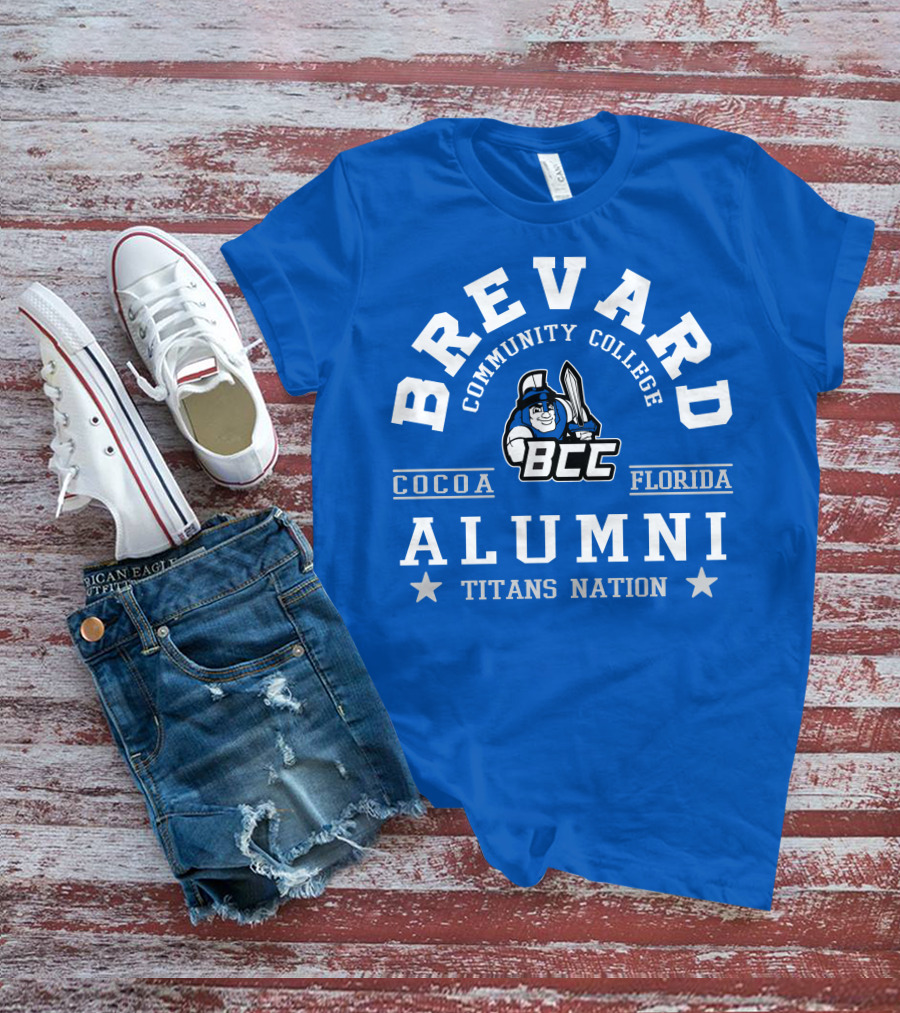 Brevard Community College Alumni Titans Nation Cocoa Florida BCC T-Shirt