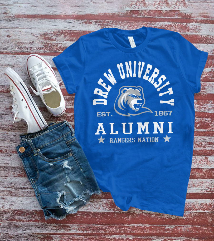 Drew University Alumni Rangers Nation Est. 1867 T-Shirt