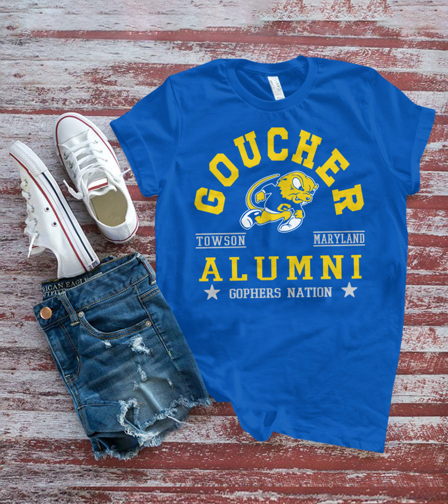 Goucher College Towson Maryland Alumni Gophers Nation T-Shirt