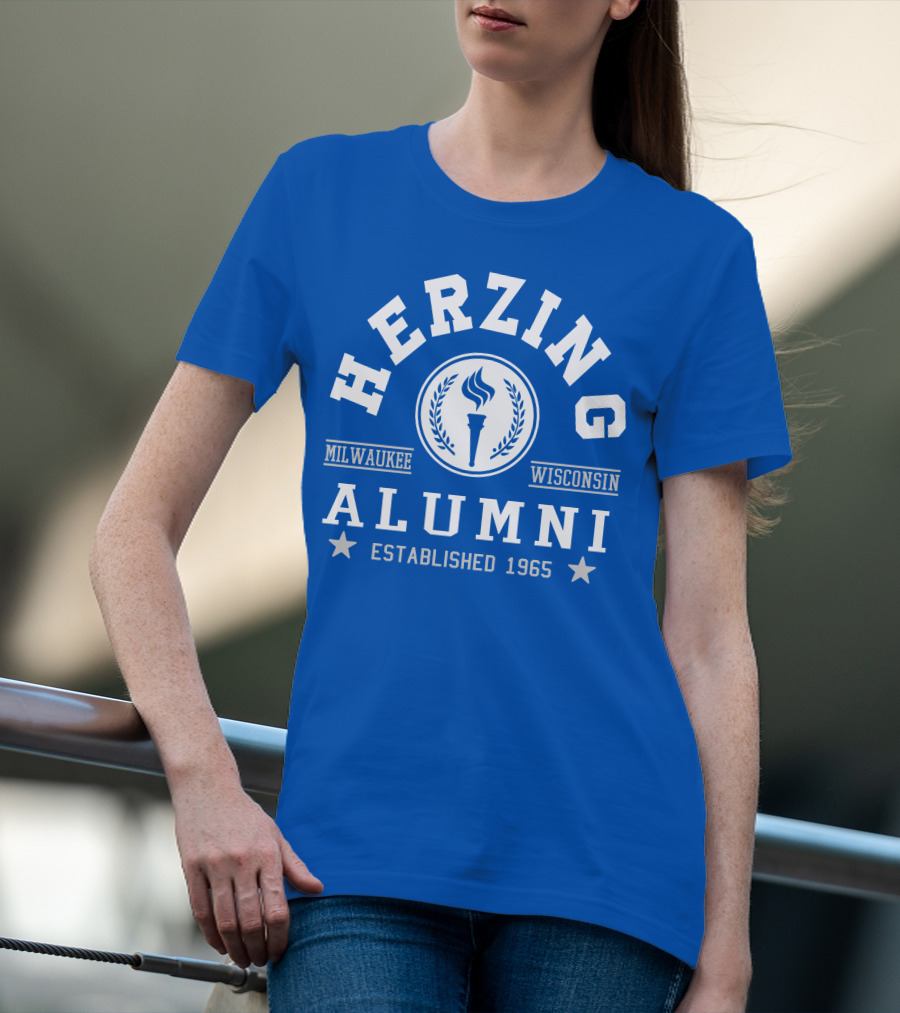 Herzing Alumni Milwaukee Wisconsin Established 1965 T-Shirt