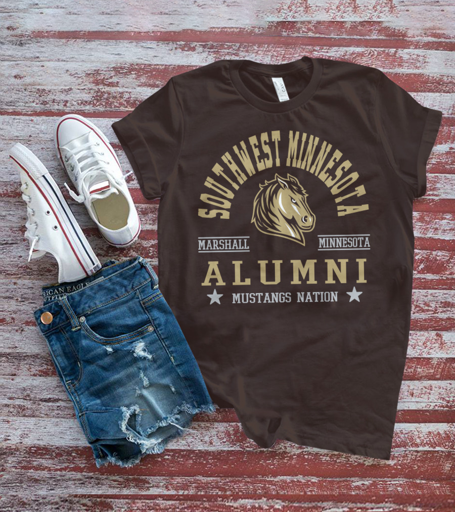 Southwest Minnesota Marshall Alumni Mustangs Nation T-Shirt