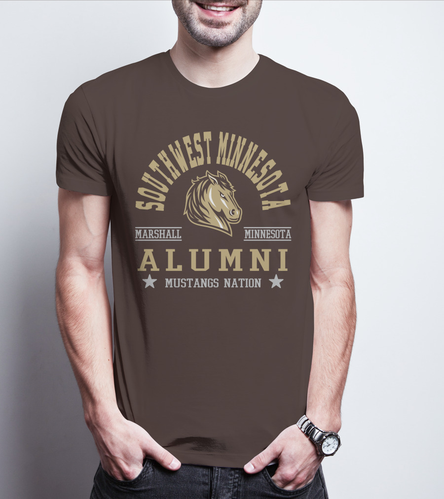 Southwest Minnesota Marshall Alumni Mustangs Nation T-Shirt